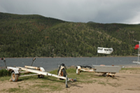 At Moon Lake, fishing boats are $47.00 per half day